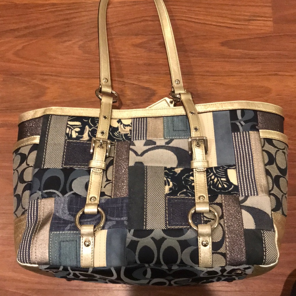 Coach patchwork purse
